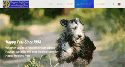 Desktop Screenshot of paysonpetcare.com