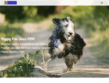 Tablet Screenshot of paysonpetcare.com